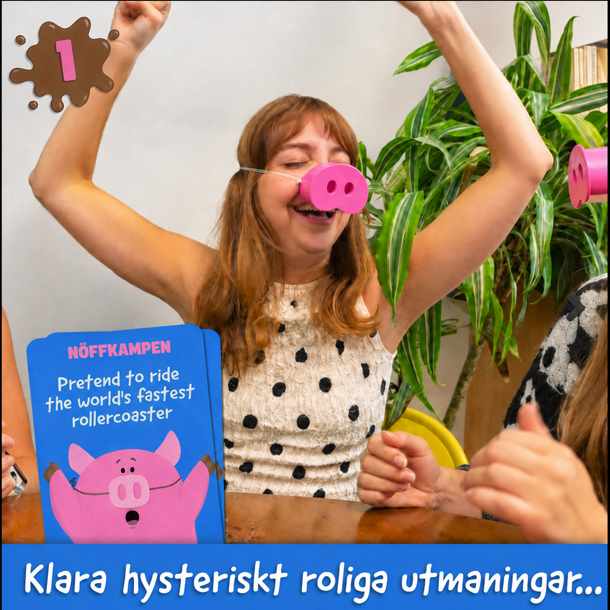 Snort Funny – partyspelet där skratt är förbjudet