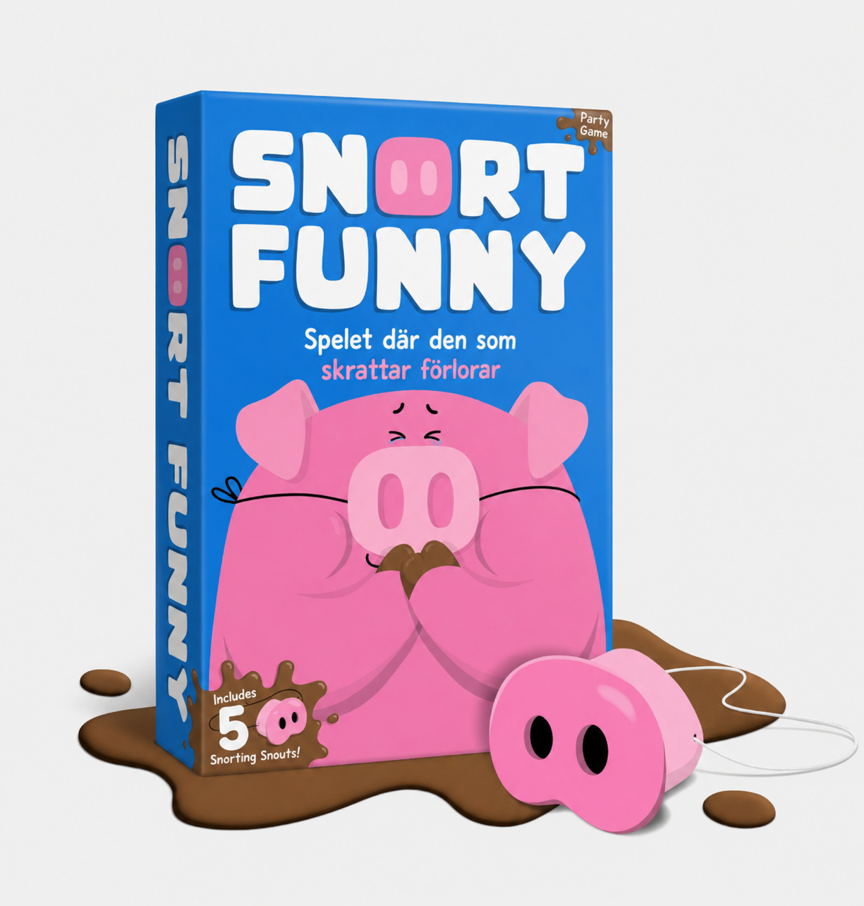 Snort Funny – partyspelet där skratt är förbjudet